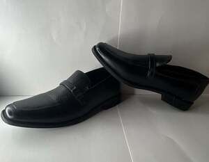 Perry Ellis Portfolio Justin Black Woven Texture Loafers